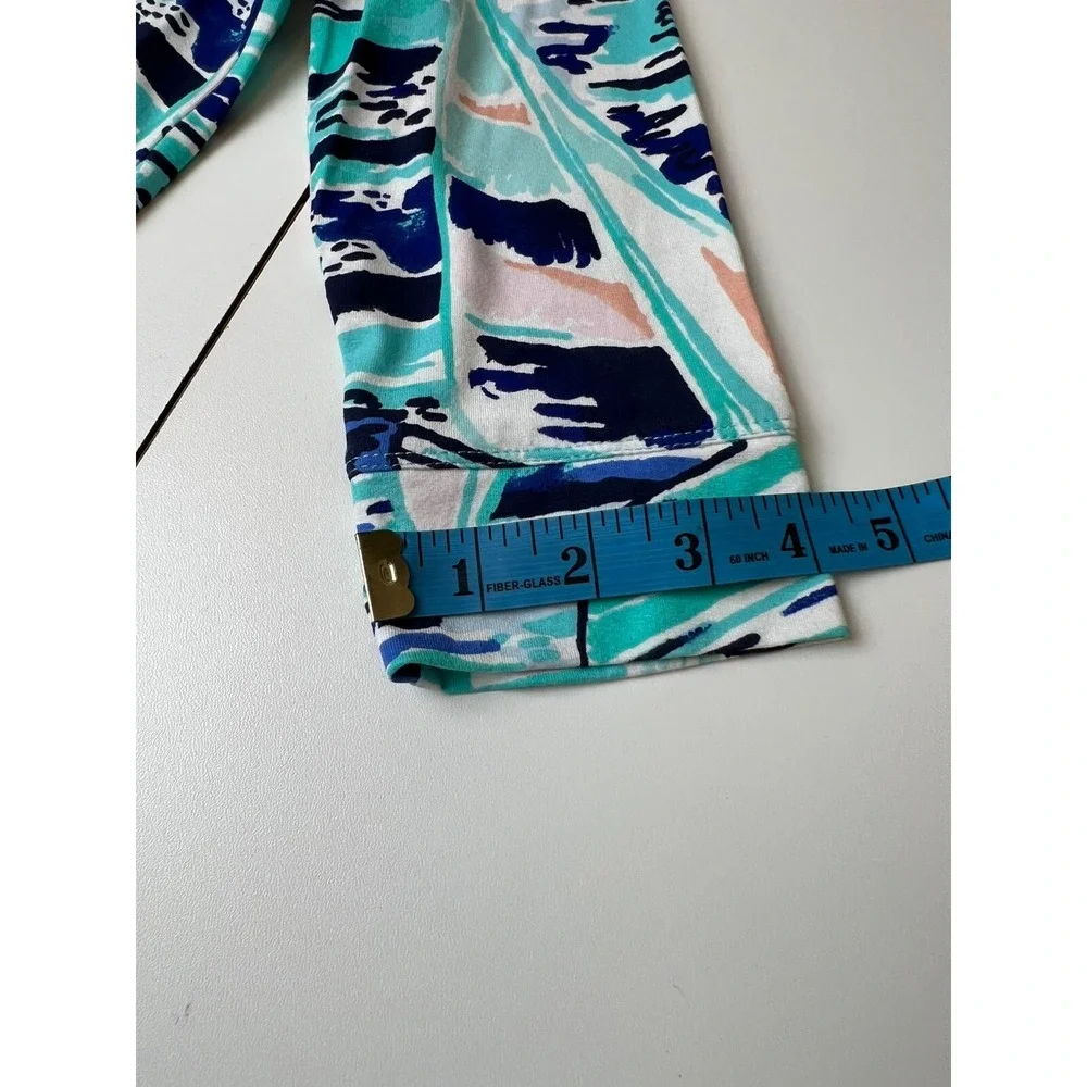 LILLY PULITZER Girls Size XL 12-14 Dress SAILBOAT Beach Colorful Preppy